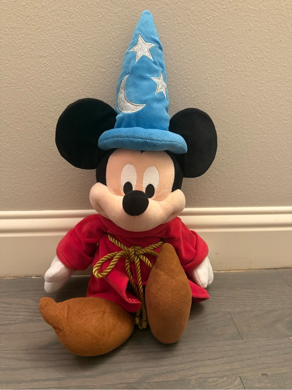 Disney Store Fantasia Sorcerer Mickey Mouse Plush